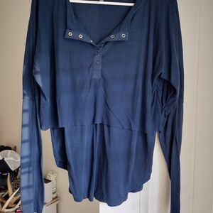 FP Movement Layered Henley Top